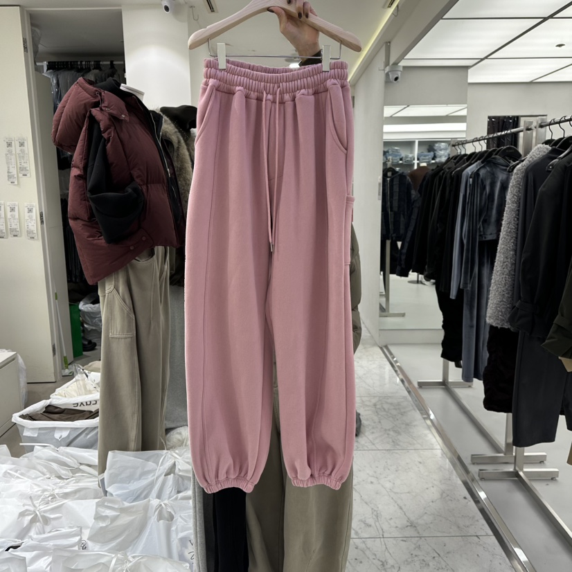 VIVEL東大門㊣代購女士新品職業時尚人氣推薦休閑褲加絨保暖VIVEL休閑褲圖色2