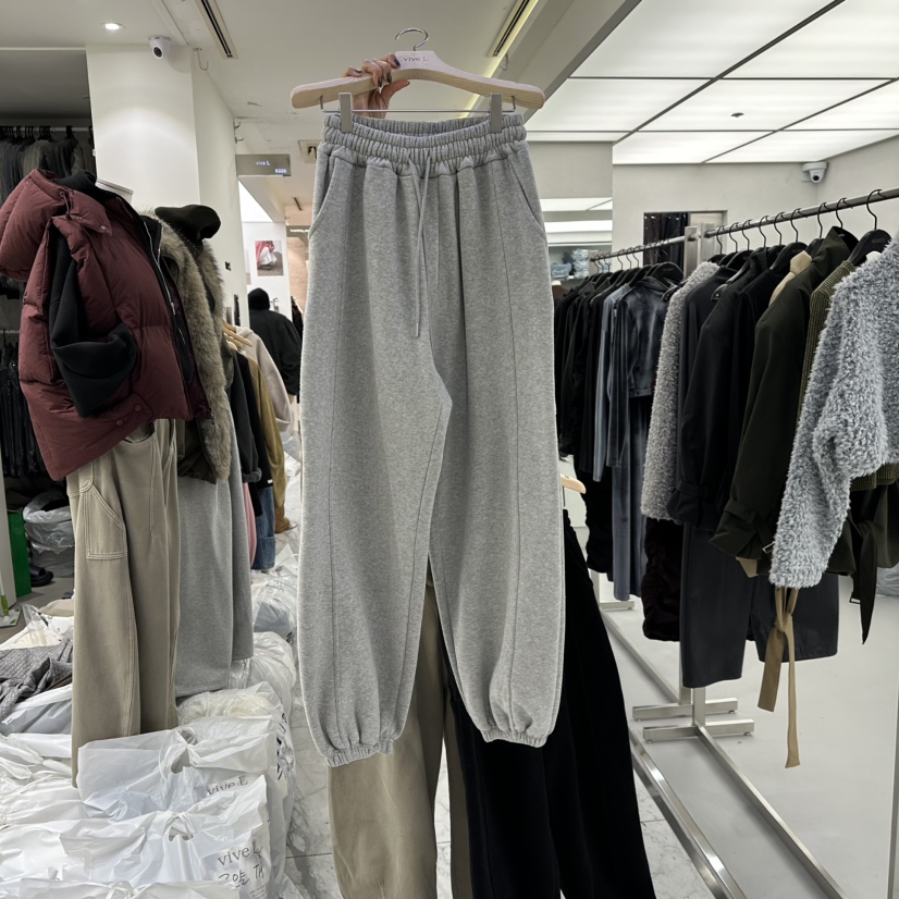 VIVEL東大門㊣代購女士新品職業時尚人氣推薦休閑褲加絨保暖VIVEL休閑褲圖色3