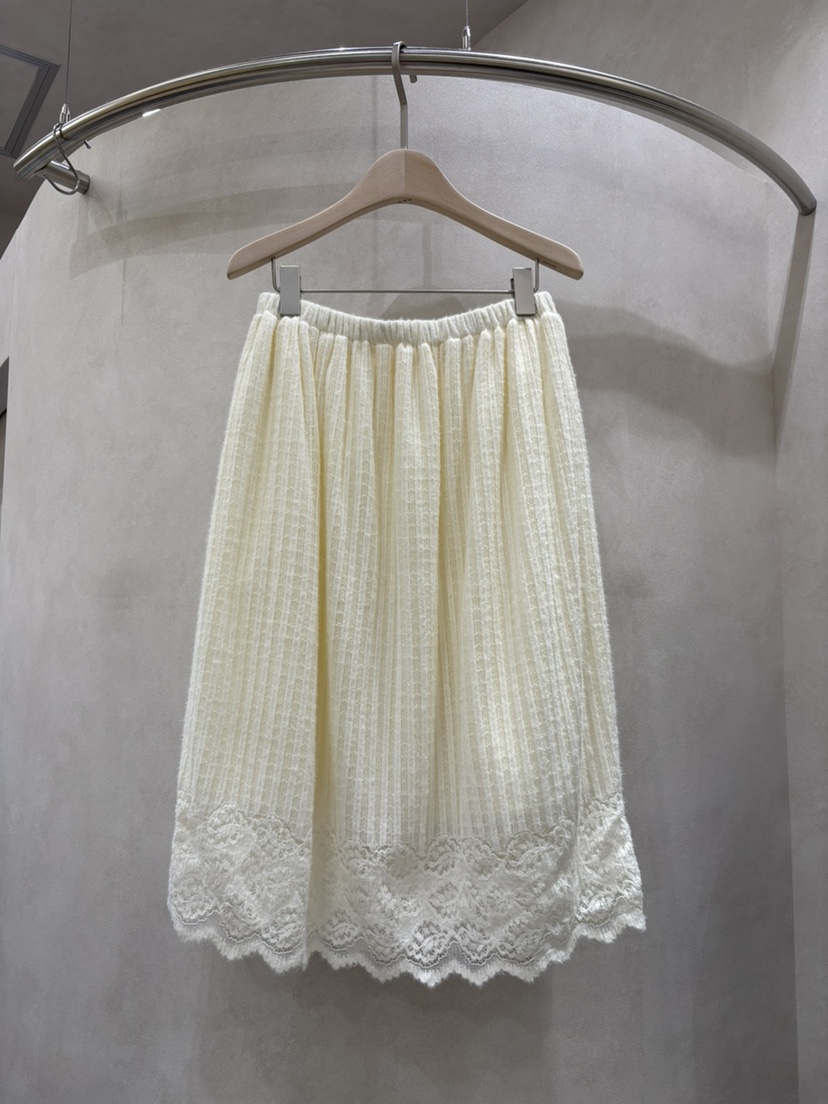 WHO IS SHE韓國代購㊣女士新款職業人氣半身裙中短裙蕾絲WHO IS SHE半身裙/中短裙圖色1