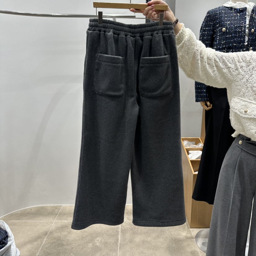 ENVY韓國代購㊣女裝新品25秋冬推薦人氣時尚熱賣休閑褲羊毛ENVY休閑褲