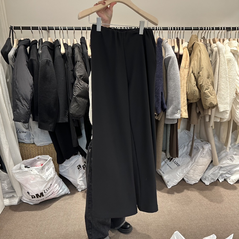 LE BUTTER東大門㊣實拍女裝新品推薦25秋冬熱賣休閑褲加絨LE BUTTER休閑褲圖色2