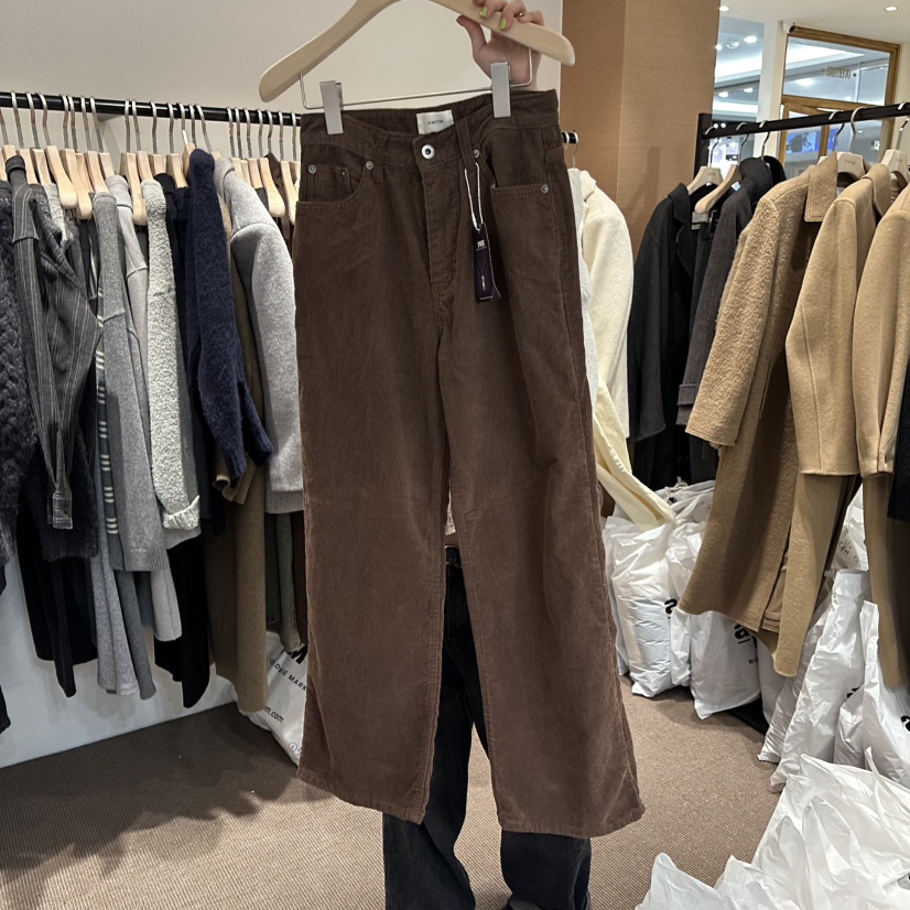 LE BUTTER韓國代購㊣女裝新品人氣職業推薦熱賣時尚休閑褲LE BUTTER休閑褲圖色3