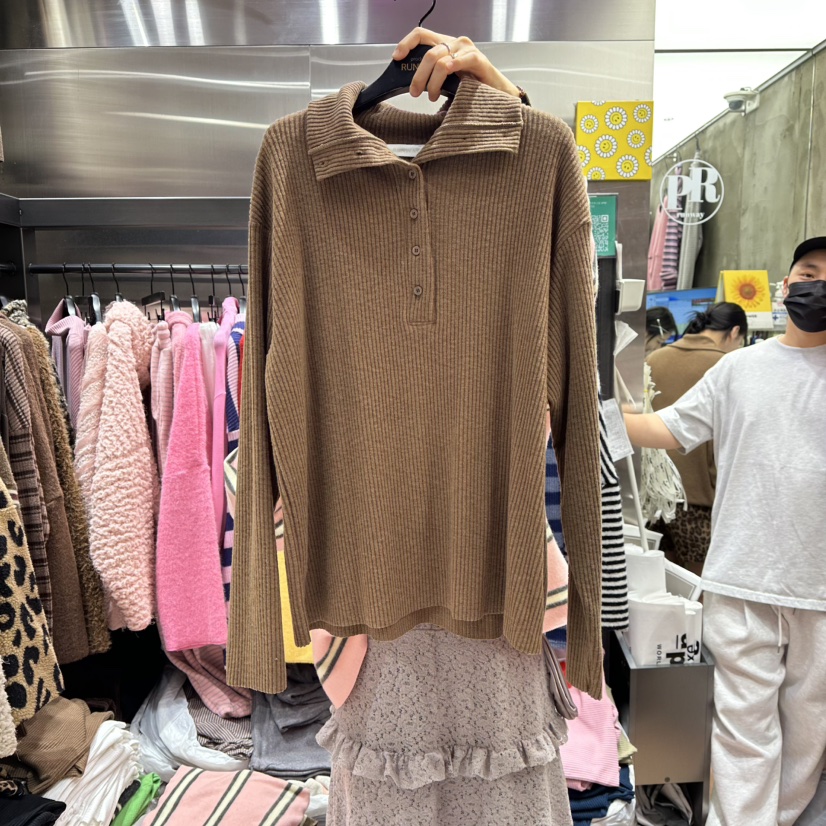 RUNWAY-런웨이東大門㊣實拍女裝新品時尚推薦熱賣25秋冬針織衫RUNWAY針織衫