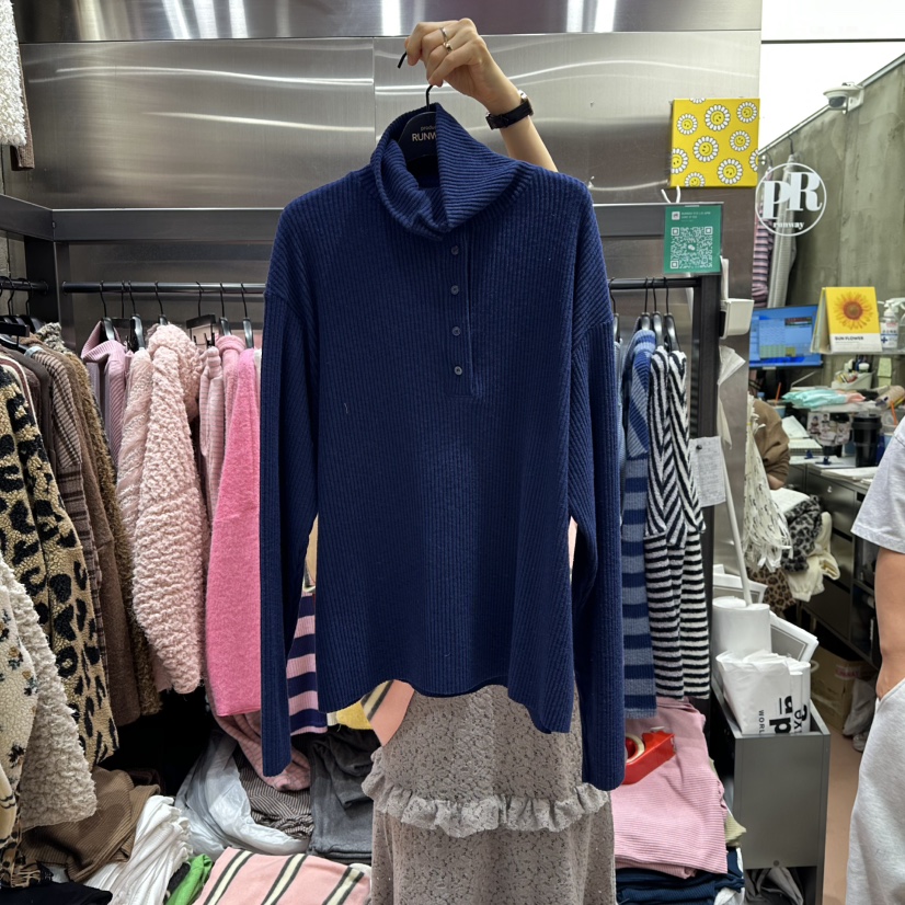 RUNWAY-런웨이東大門㊣實拍女裝新品時尚推薦熱賣25秋冬針織衫RUNWAY針織衫圖色4