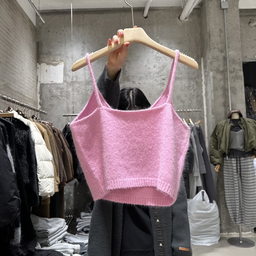 JUNI東大門㊣代購女裝新品時尚推薦25秋冬職業人氣吊帶背心my juni吊帶/背心