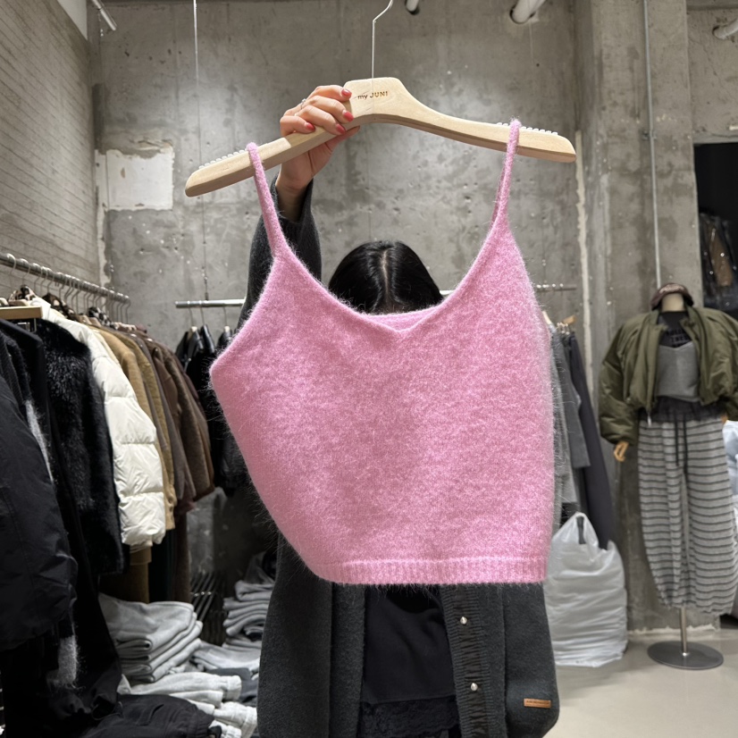 JUNI東大門㊣代購女裝新品時尚推薦25秋冬職業人氣吊帶背心my juni吊帶/背心圖色1