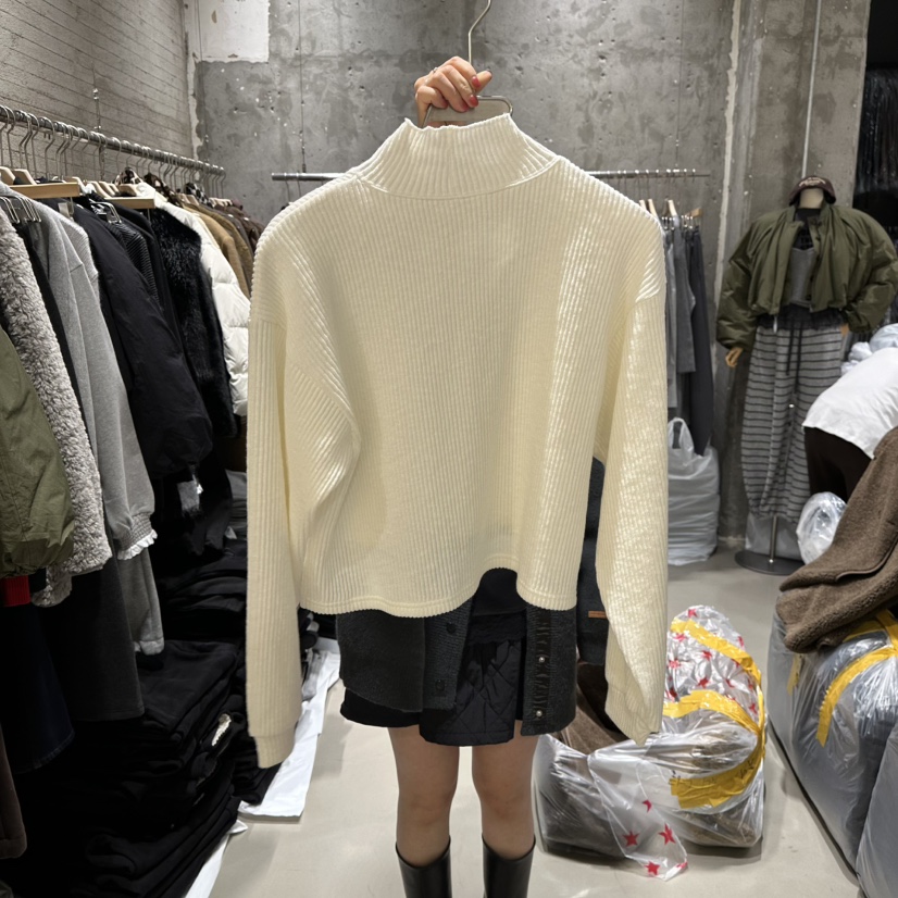 JUNI東大門㊣直郵女裝新款25秋冬職業時尚人氣推薦休閑針織衫my juni針織衫