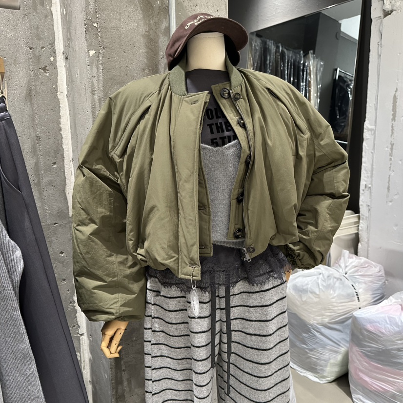 JUNI東大門㊣代購女士新品時尚休閑人氣熱賣25秋冬職業夾克鴨my juni夾克圖色1