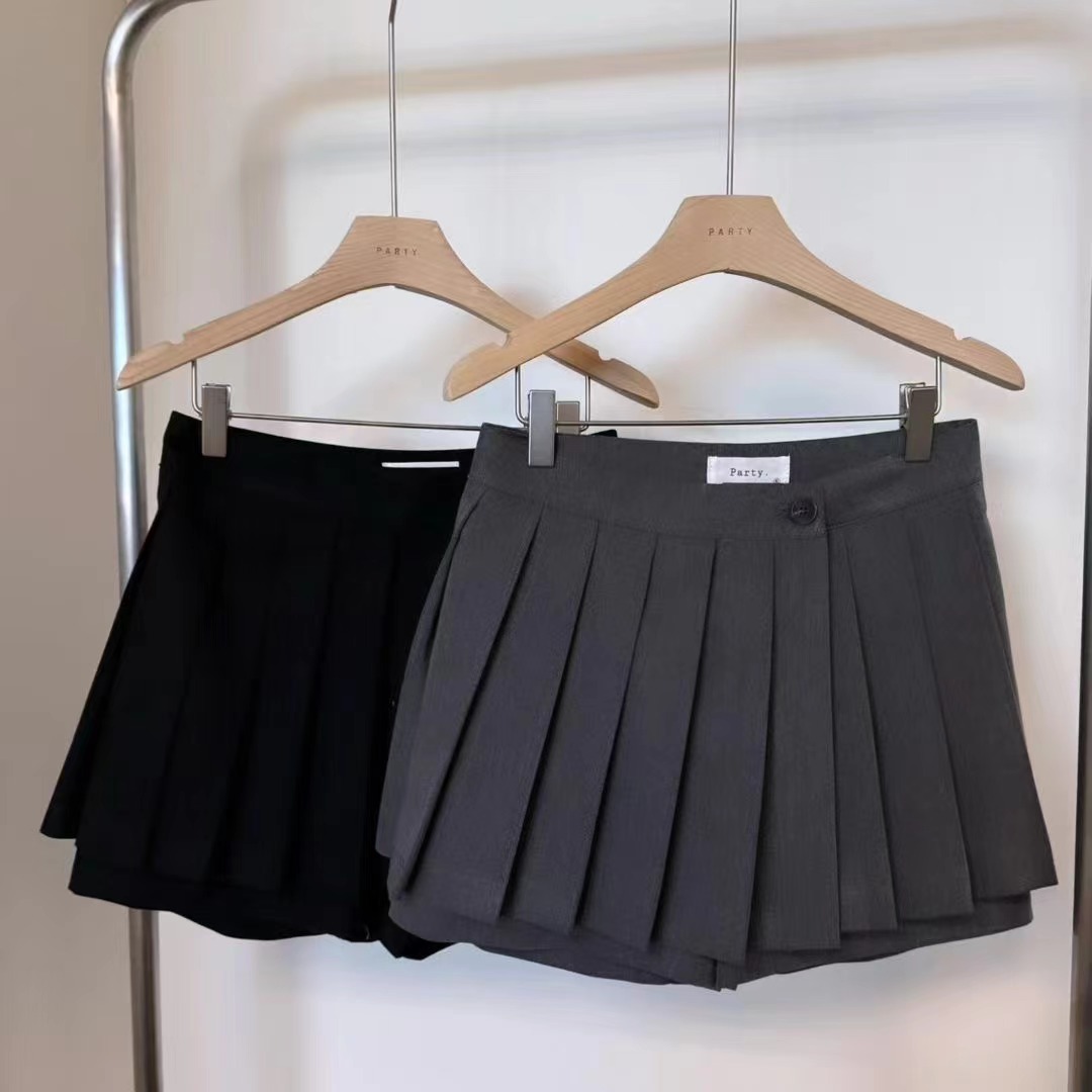 PARTY韓國代購㊣女士新款時尚推薦職業25秋冬人氣休閑熱賣裙褲PARTY裙褲圖色1左一色