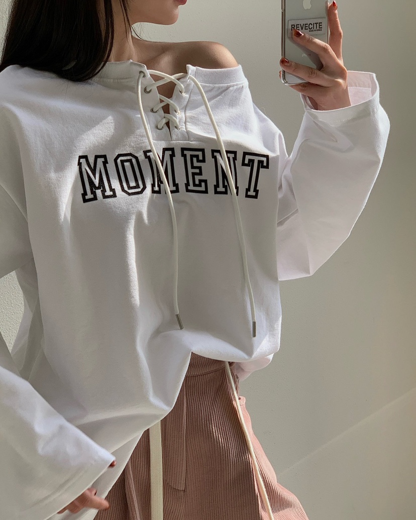 REVE CITE-L韓國直郵㊣女裝新款休閑推薦時尚熱賣衛衣羊毛衫REVE CITE衛衣