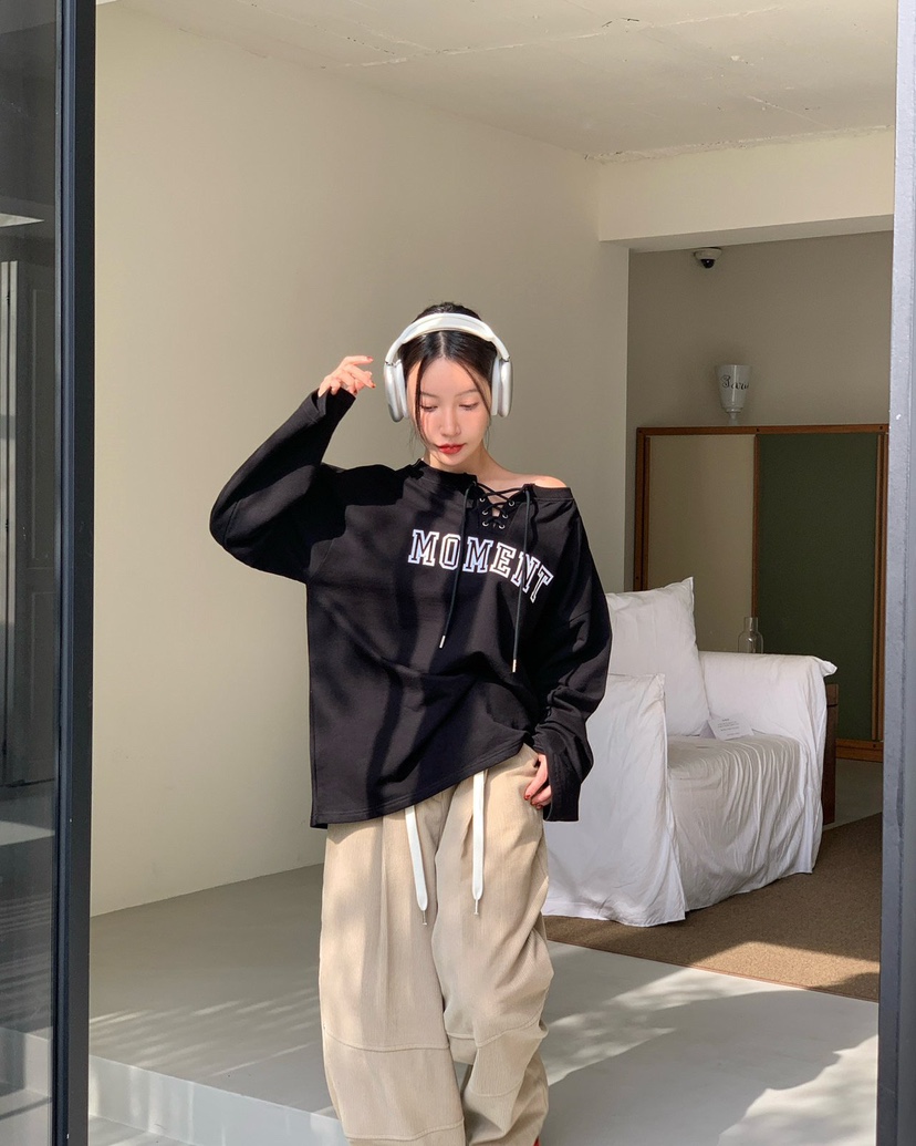 REVE CITE-L韓國直郵㊣女裝新款休閑推薦時尚熱賣衛衣羊毛衫REVE CITE衛衣