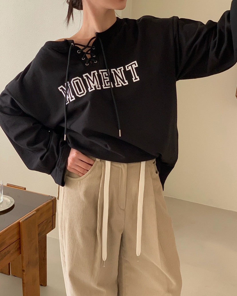 REVE CITE-L韓國直郵㊣女裝新款休閑推薦時尚熱賣衛衣羊毛衫REVE CITE衛衣圖色3