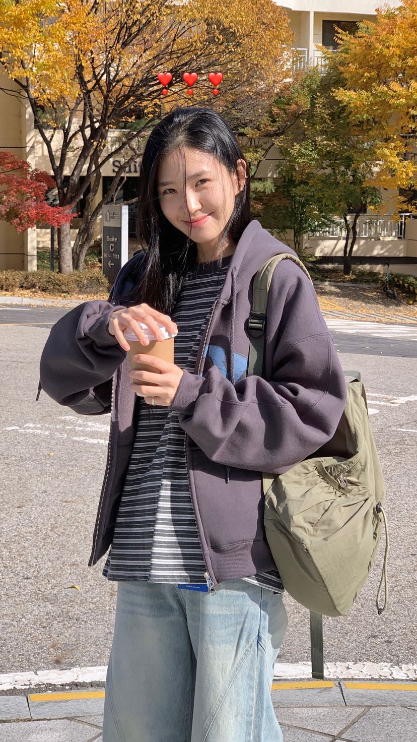 OVER RICH東大門㊣直郵女裝新款25秋冬推薦熱賣夾克拉鏈連帽OVER RICH夾克