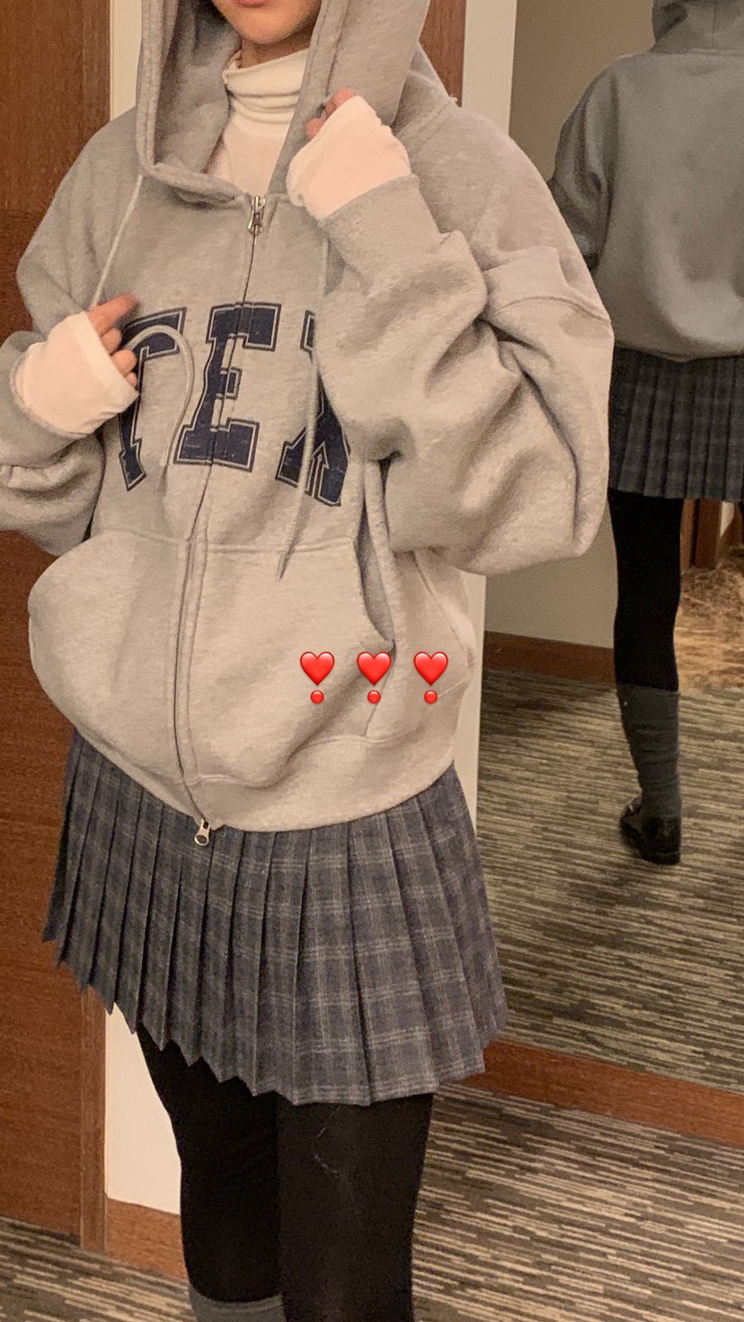 OVER RICH東大門㊣直郵女裝新款25秋冬推薦熱賣夾克拉鏈連帽OVER RICH夾克