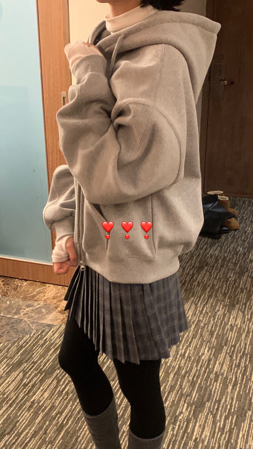 OVER RICH東大門㊣直郵女裝新款25秋冬推薦熱賣夾克拉鏈連帽OVER RICH夾克