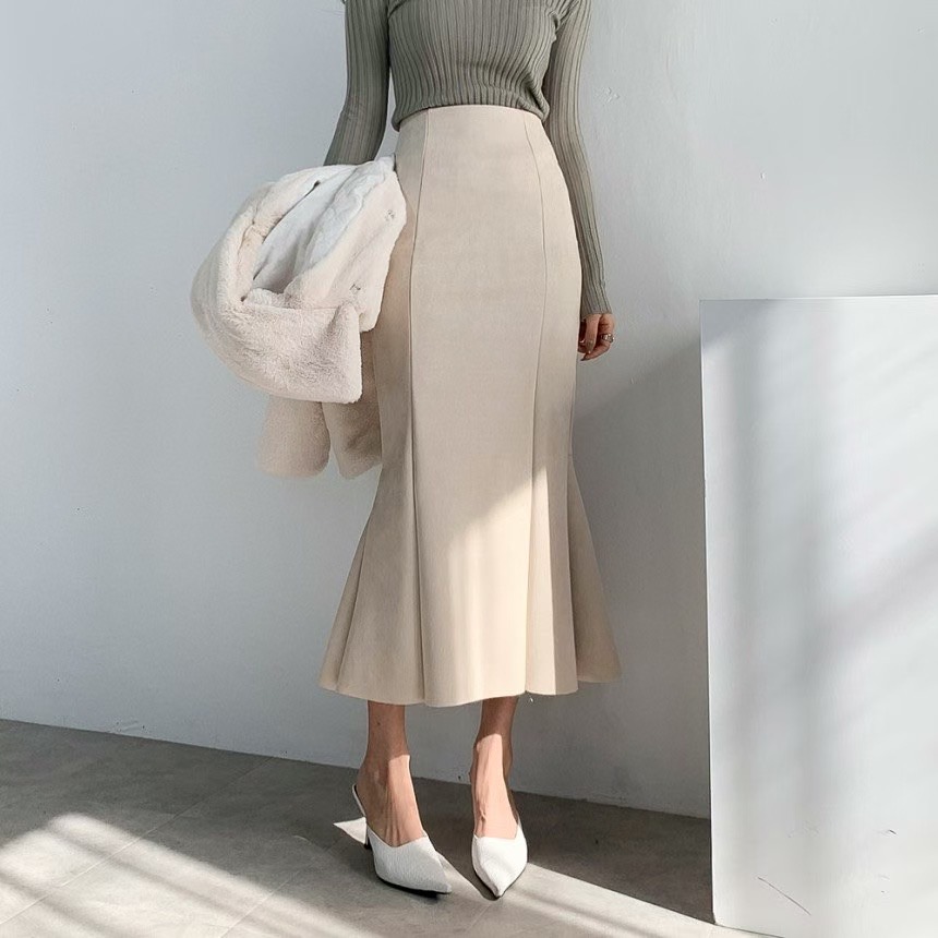 LAURENT東大門㊣代購女士新品熱賣職業人氣25秋冬推薦時尚長裙LAURENT長裙圖色1