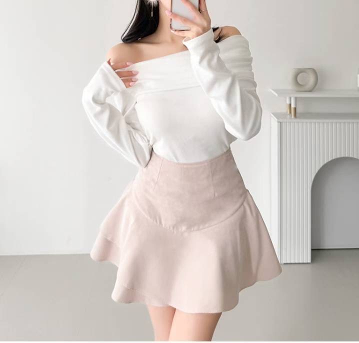 LAURENT韓國直郵㊣女裝新品推薦人氣休閑職業熱賣時尚25秋冬短裙LAURENT短裙圖色3