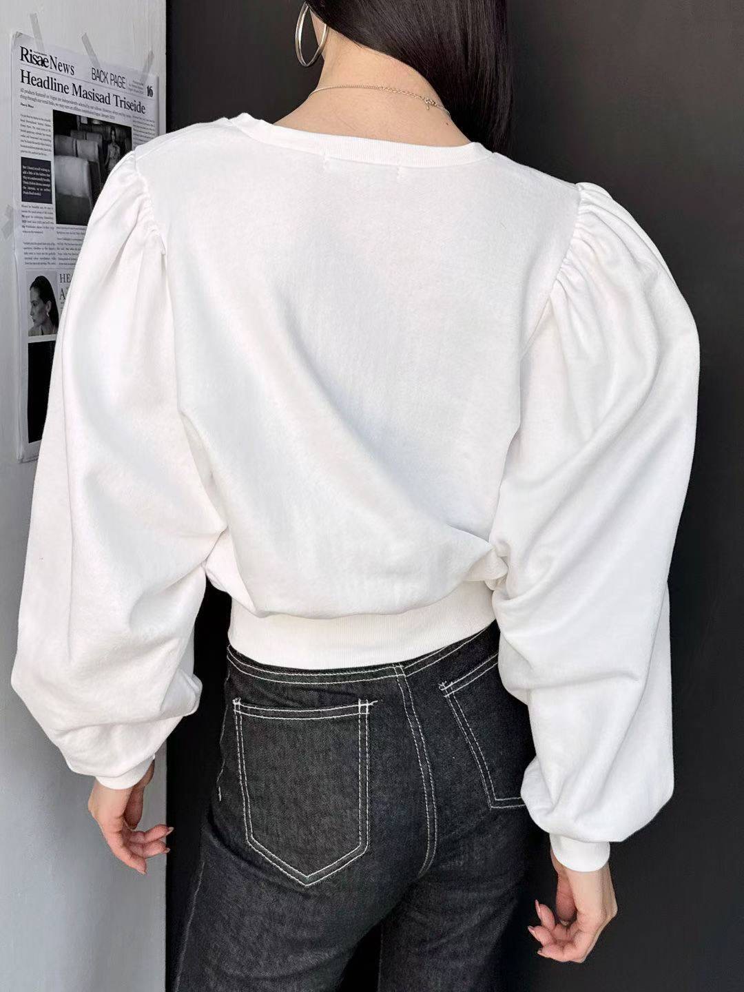 LAURENT韓國直郵㊣女士新品時尚人氣休閑25秋冬熱賣推薦衛衣LAURENT衛衣