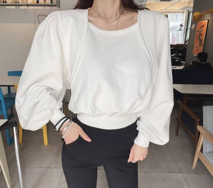 LAURENT韓國直郵㊣女士新品時尚人氣休閑25秋冬熱賣推薦衛衣LAURENT衛衣圖色1