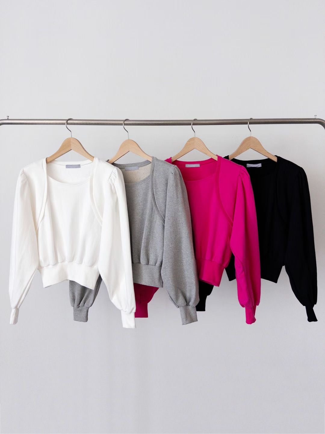 LAURENT韓國直郵㊣女士新品時尚人氣休閑25秋冬熱賣推薦衛衣LAURENT衛衣圖色2左二色