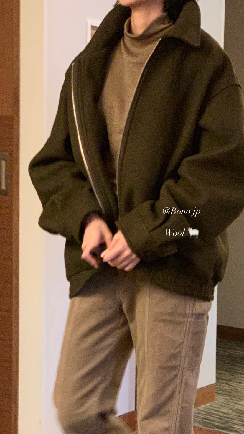 OVER RICH東大門㊣實拍女裝新品25秋冬人氣熱賣休閑短款大衣OVER RICH短款大衣