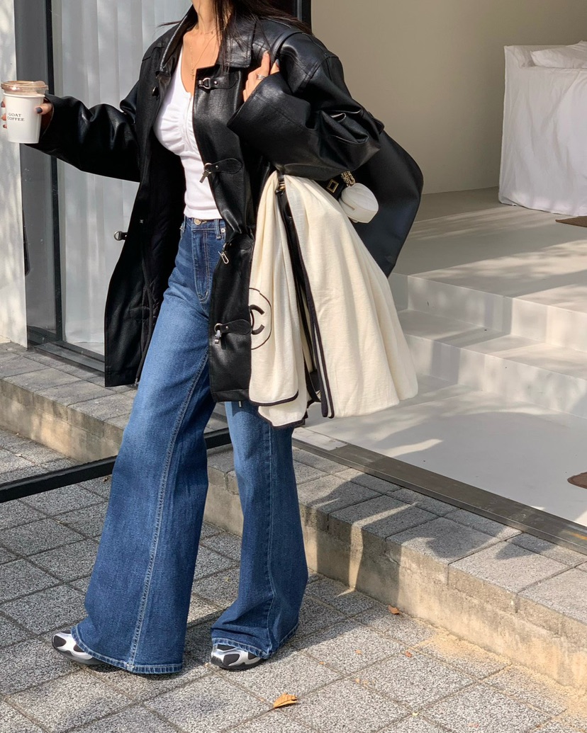 REVE CITE-L東大門㊣代購女士新品25秋冬長袖T恤褶皺紐扣REVE CITE長袖T恤