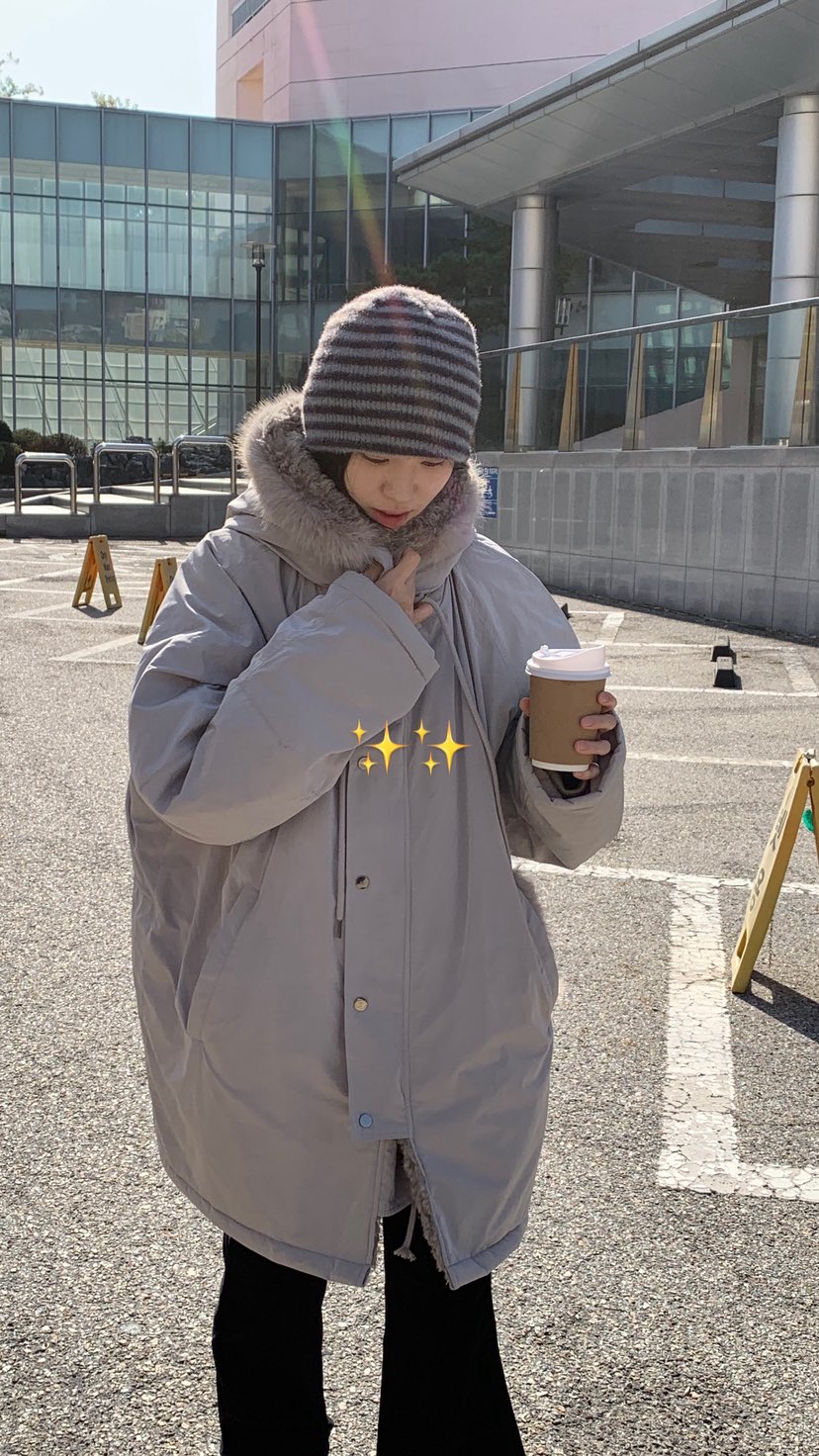 OVER RICH東大門㊣實拍女裝新品休閑熱賣25秋冬推薦長款棉服OVER RICH長款棉服