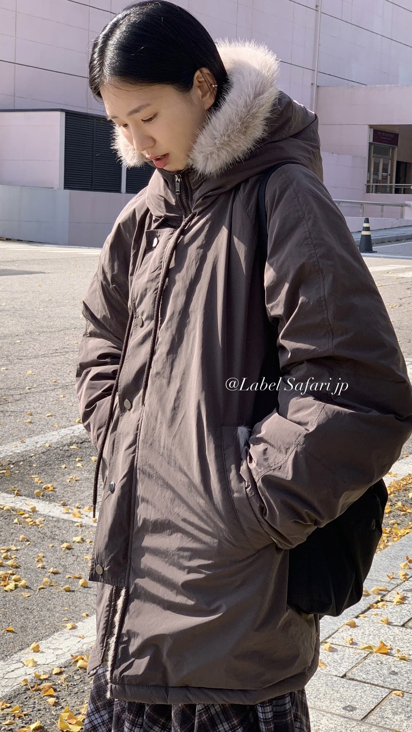 OVER RICH東大門㊣實拍女裝新品休閑熱賣25秋冬推薦長款棉服OVER RICH長款棉服