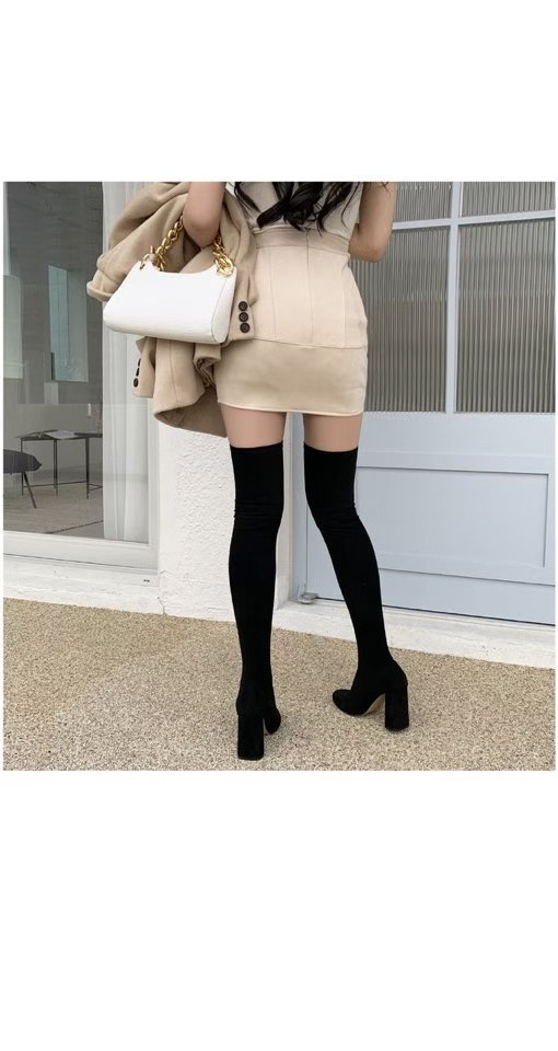 LAURENT東大門㊣代購女士新品職業熱賣人氣25秋冬推薦短裙涂層LAURENT短裙