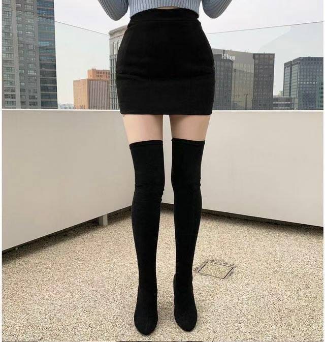 LAURENT東大門㊣代購女士新品職業熱賣人氣25秋冬推薦短裙涂層LAURENT短裙圖色1