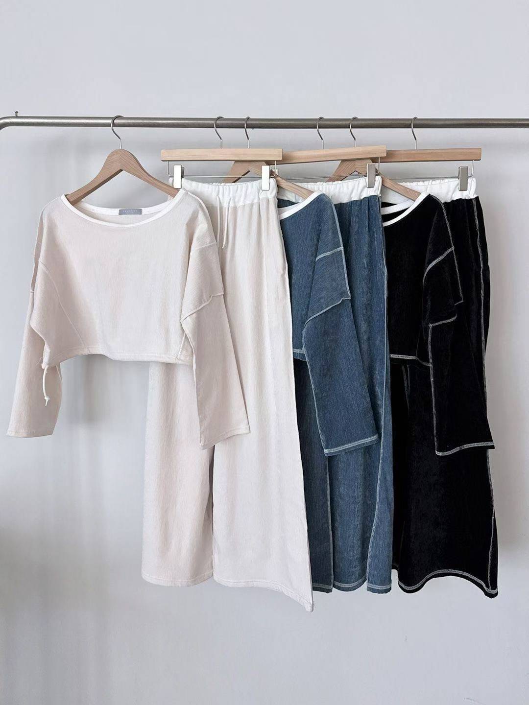 LAURENT韓國直郵㊣女裝新款人氣休閑推薦時尚職業25秋冬套裝LAURENT套裝