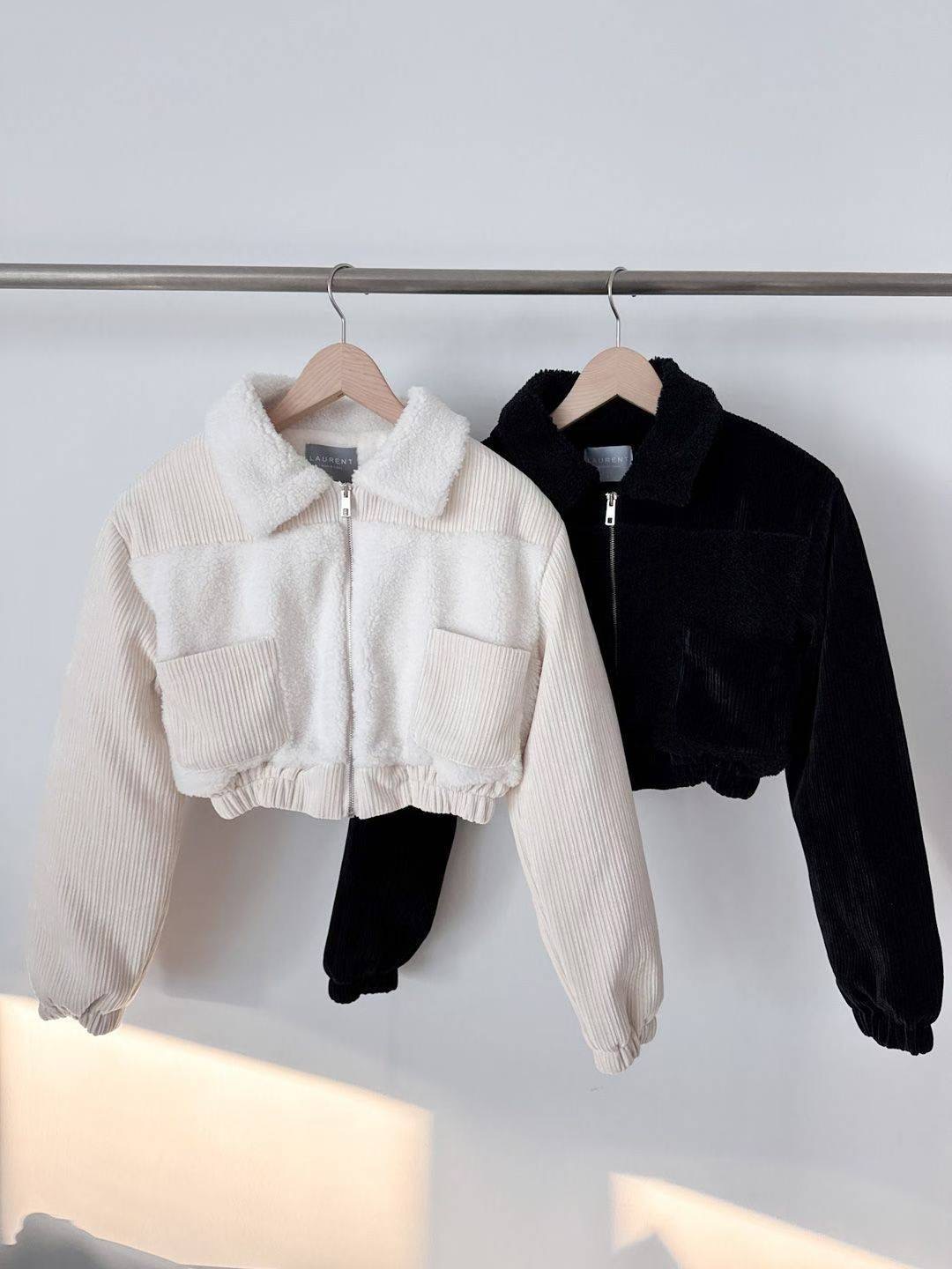 LAURENT東大門㊣實拍女裝新品休閑25秋冬時尚推薦職業熱賣夾克LAURENT夾克