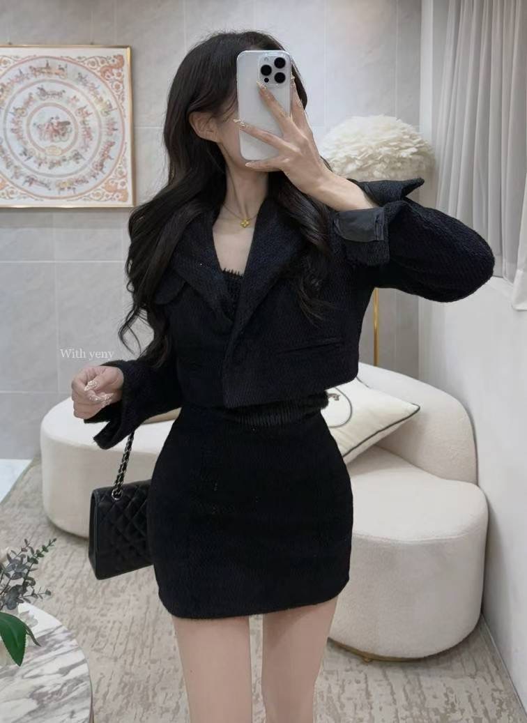 LAURENT韓國直郵㊣女士新款25秋冬人氣休閑推薦時尚職業套裝LAURENT套裝圖色3