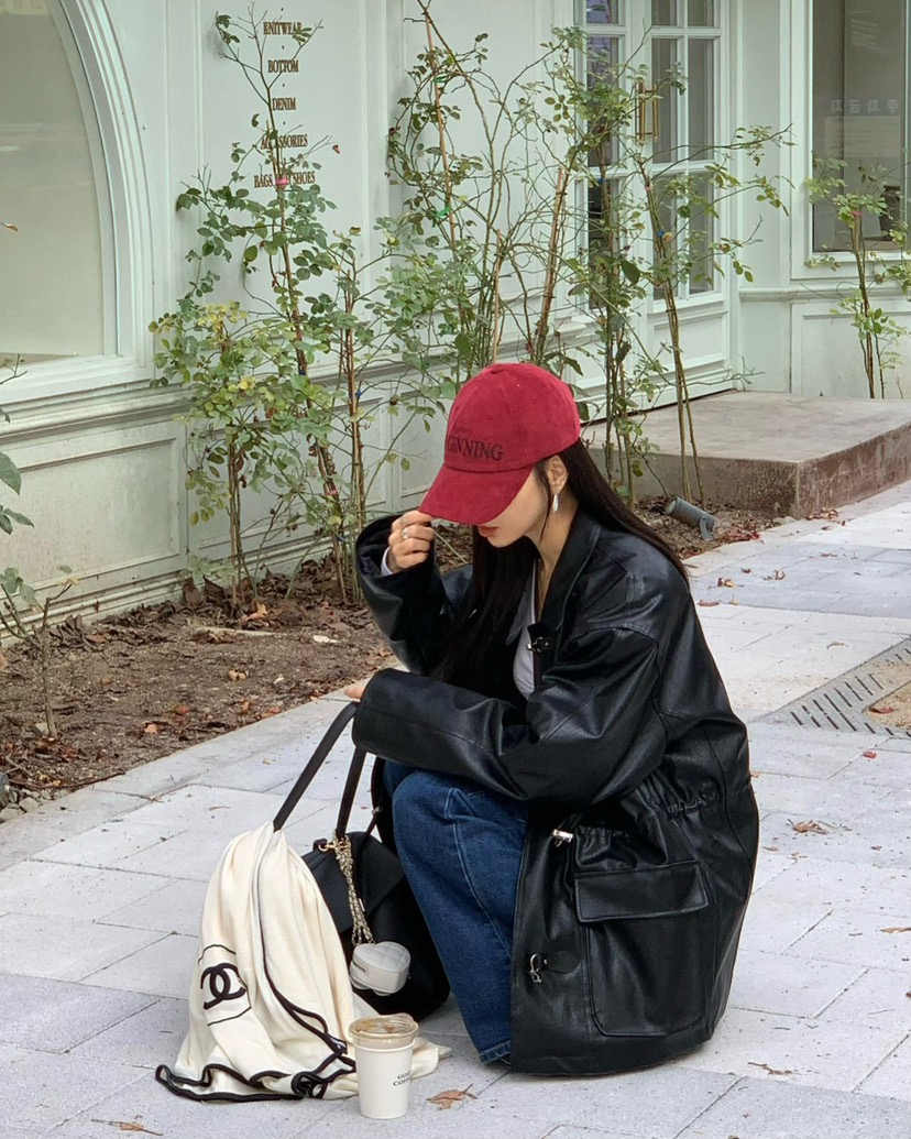 REVE CITE-L東大門㊣實拍女裝新款時尚休閑25秋冬人氣皮衣REVE CITE皮衣