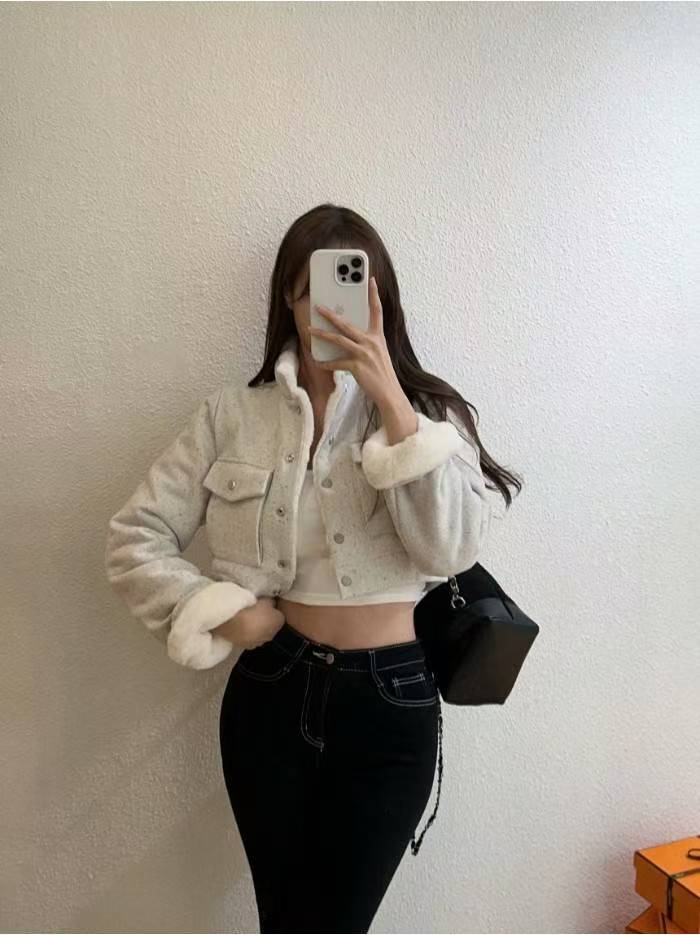 LAURENT東大門㊣實拍女士新款人氣職業休閑熱賣推薦夾克貂皮LAURENT夾克圖色1