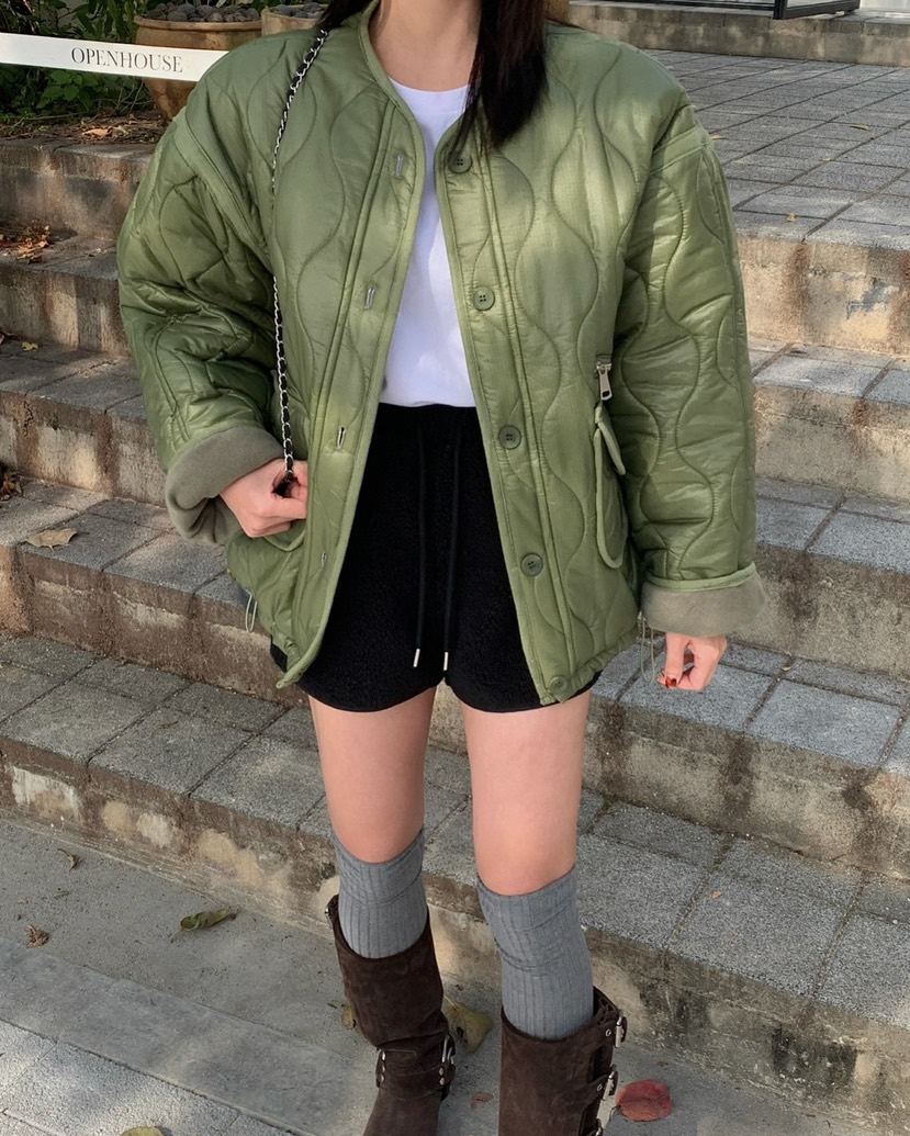 REVE CITE-L東大門㊣實拍女裝新品推薦熱賣人氣25秋冬短褲羊毛REVE CITE短褲