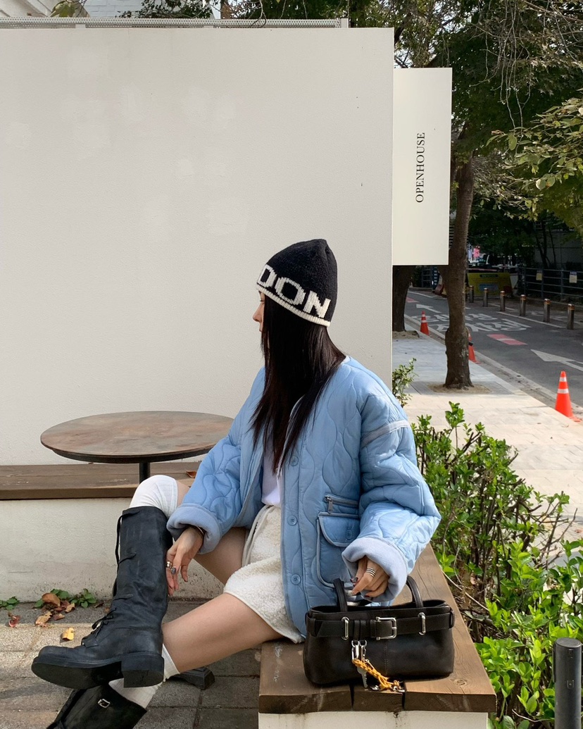 REVE CITE-L東大門㊣實拍女裝新品推薦熱賣人氣25秋冬短褲羊毛REVE CITE短褲