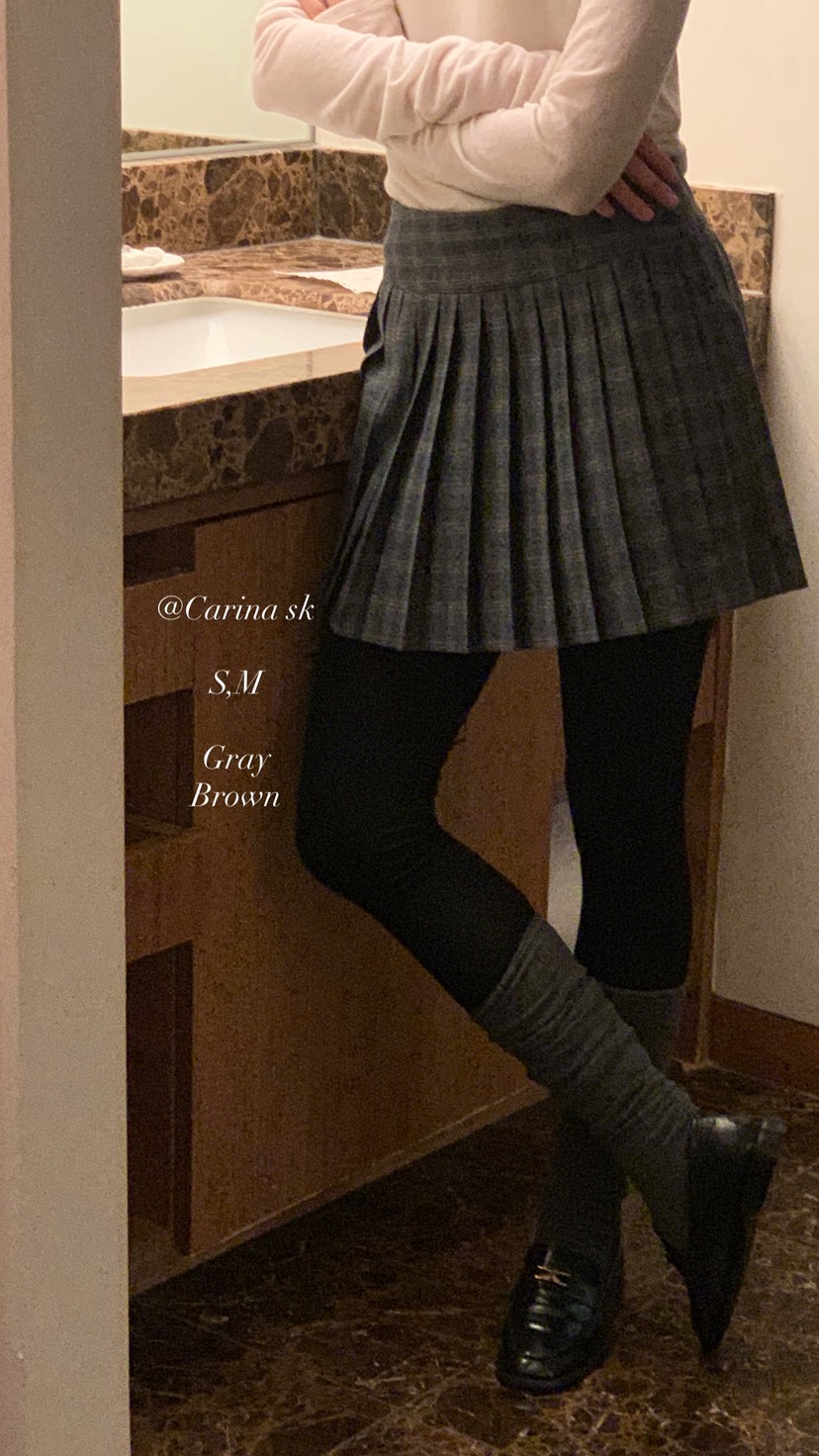 OVER RICH東大門㊣代購女士新款熱賣時尚職業25秋冬推薦短裙OVER RICH短裙