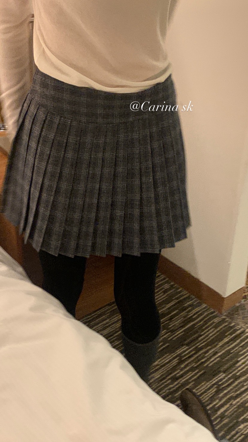 OVER RICH東大門㊣代購女士新款熱賣時尚職業25秋冬推薦短裙OVER RICH短裙