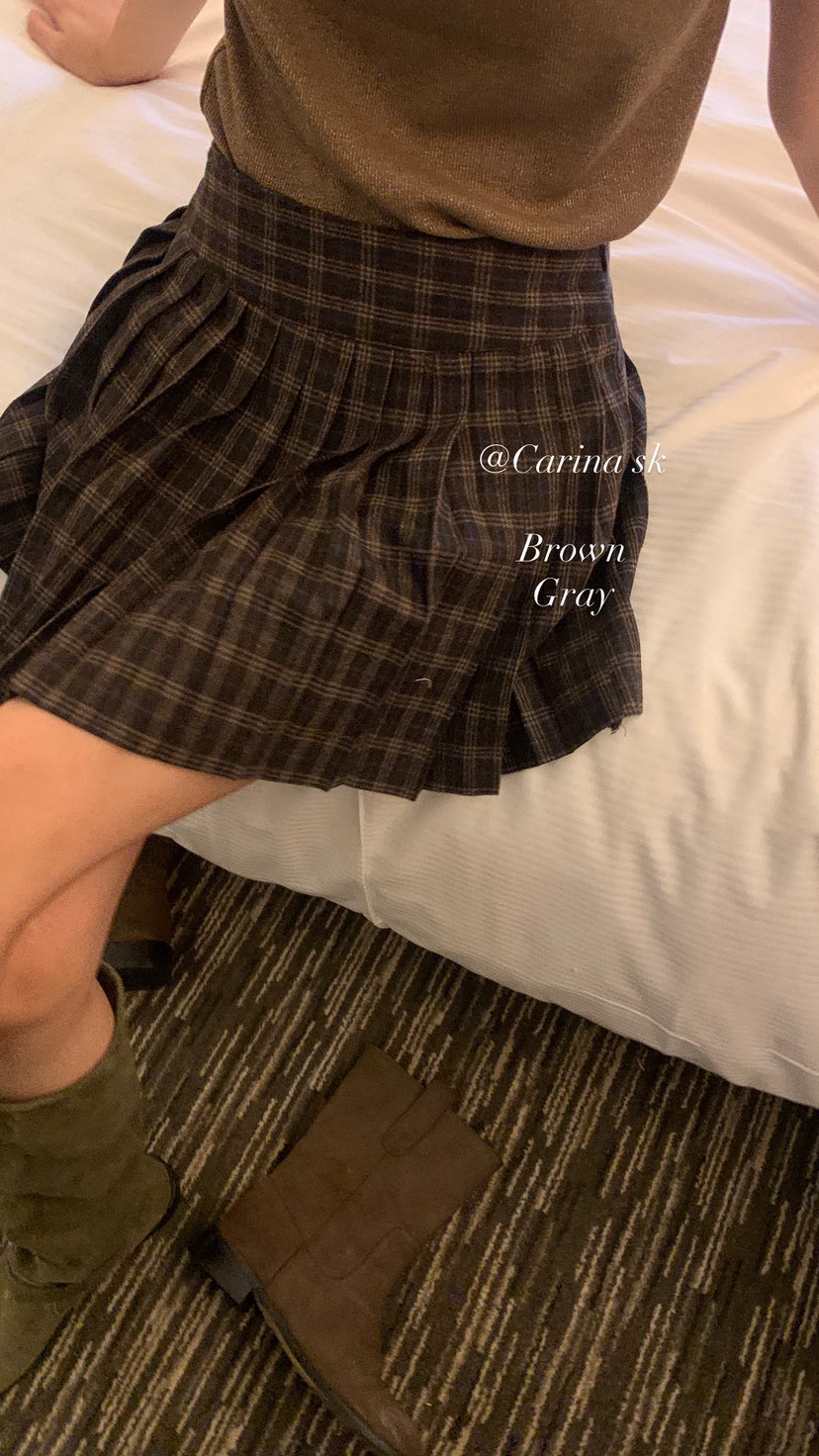 OVER RICH東大門㊣代購女士新款熱賣時尚職業25秋冬推薦短裙OVER RICH短裙