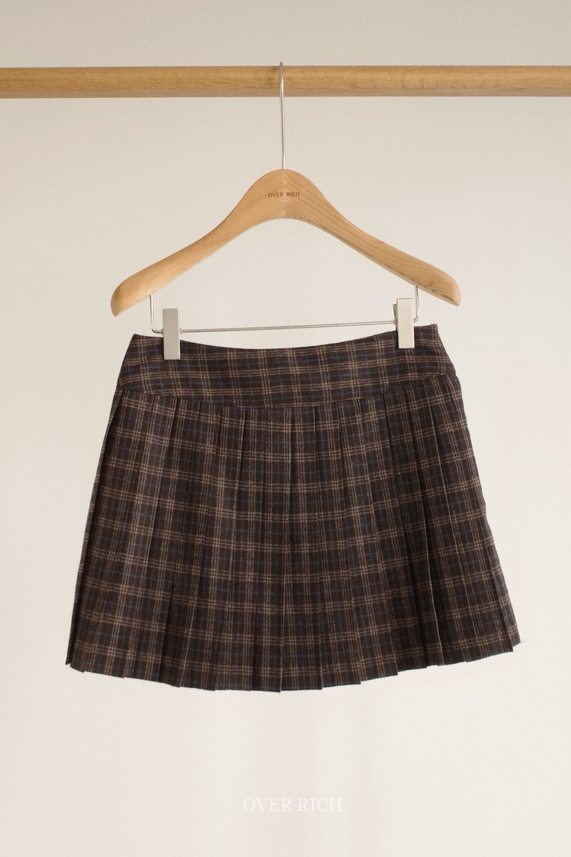 OVER RICH東大門㊣代購女士新款熱賣時尚職業25秋冬推薦短裙OVER RICH短裙圖色2