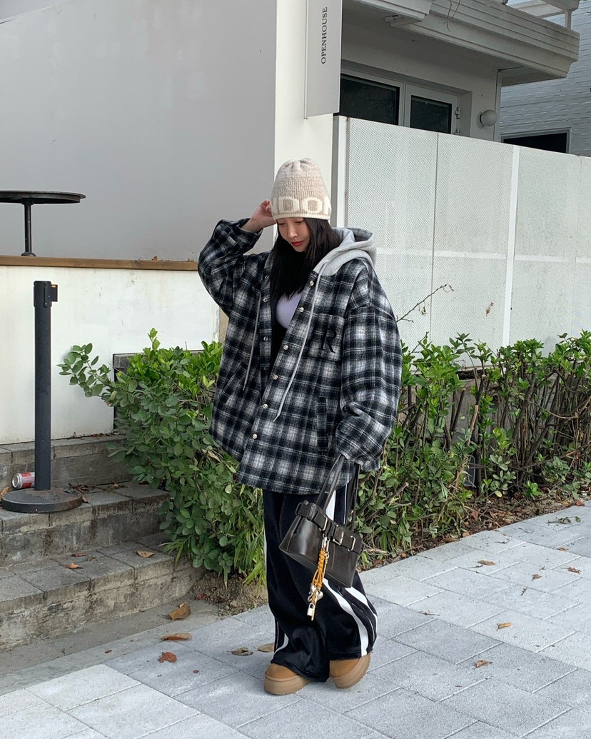 REVE CITE-L韓國代購㊣女裝新款休閑人氣職業推薦休閑褲絲絨REVE CITE休閑褲