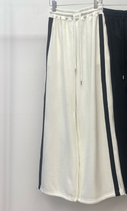 REVE CITE-L韓國代購㊣女裝新款休閑人氣職業推薦休閑褲絲絨REVE CITE休閑褲圖色2