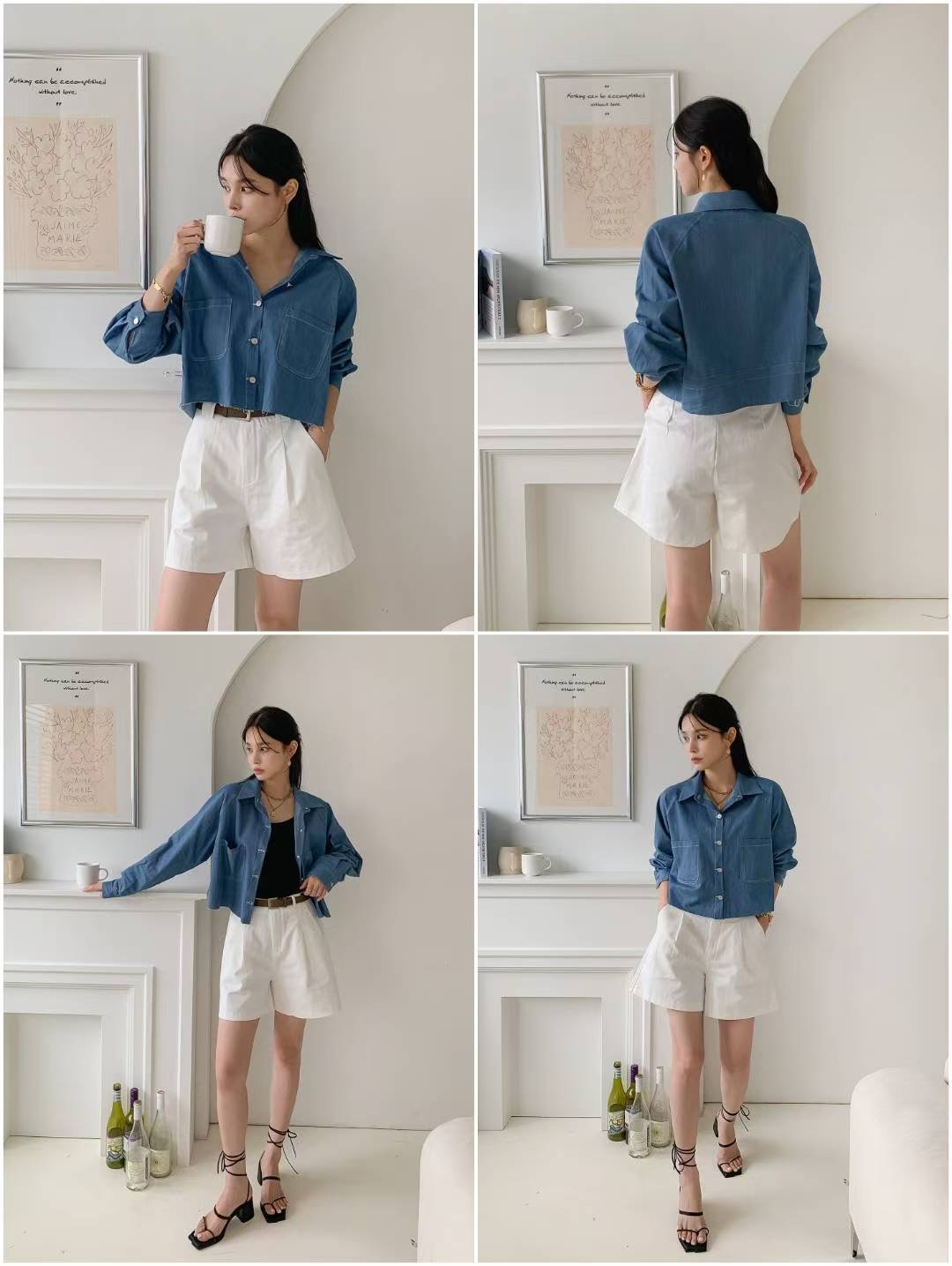 LAURENT東大門㊣直郵女士新品人氣休閑時尚職業25秋冬襯衫蕾絲衫LAURENT襯衫/蕾絲衫