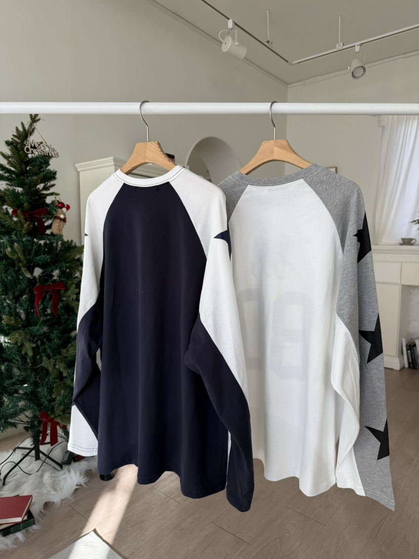 SOLAR韓國直郵㊣女裝新品熱賣人氣休閑職業時尚25秋冬長袖T恤SOLAR長袖T恤