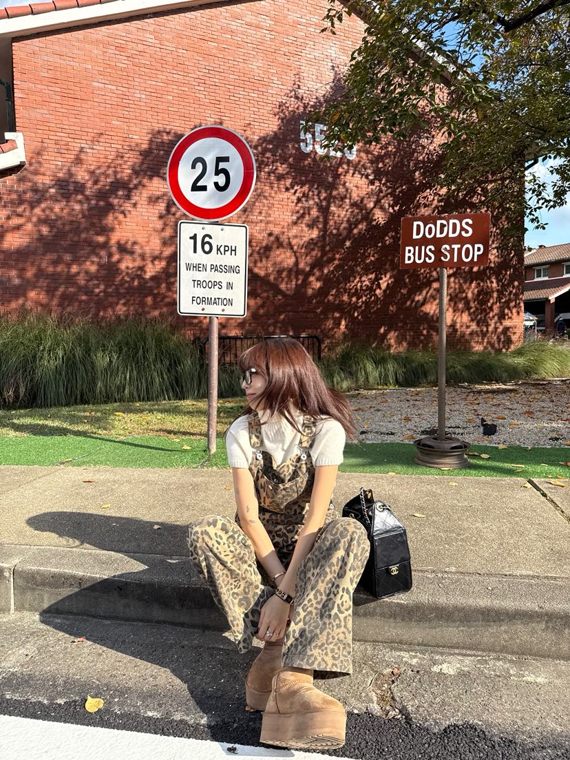 SOLAR東大門㊣實拍女士新款推薦休閑職業25秋冬時尚熱賣背帶褲SOLAR背帶褲