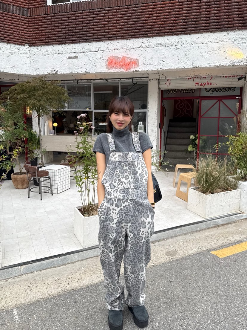 SOLAR東大門㊣實拍女士新款推薦休閑職業25秋冬時尚熱賣背帶褲SOLAR背帶褲圖色1