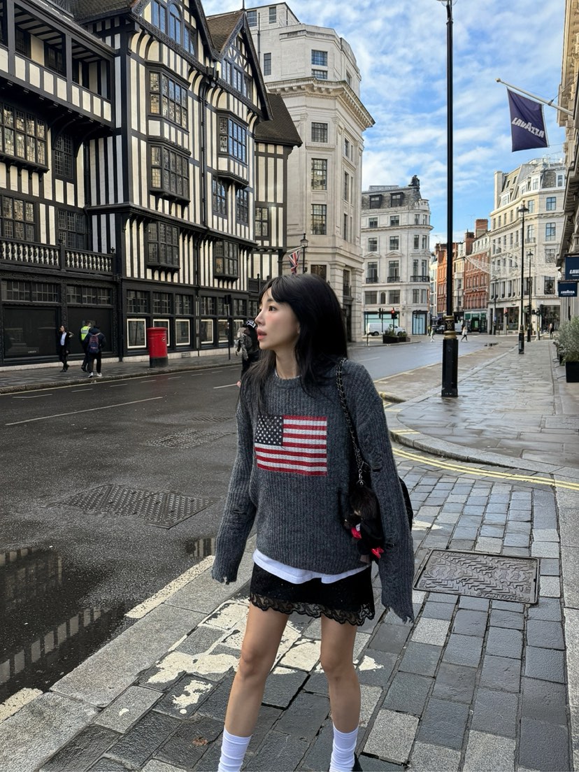 SOLAR東大門㊣代購女裝新款25秋冬時尚人氣休閑熱賣推薦針織衫SOLAR針織衫