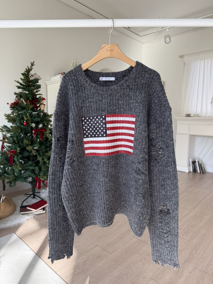 SOLAR東大門㊣代購女裝新款25秋冬時尚人氣休閑熱賣推薦針織衫SOLAR針織衫圖色2