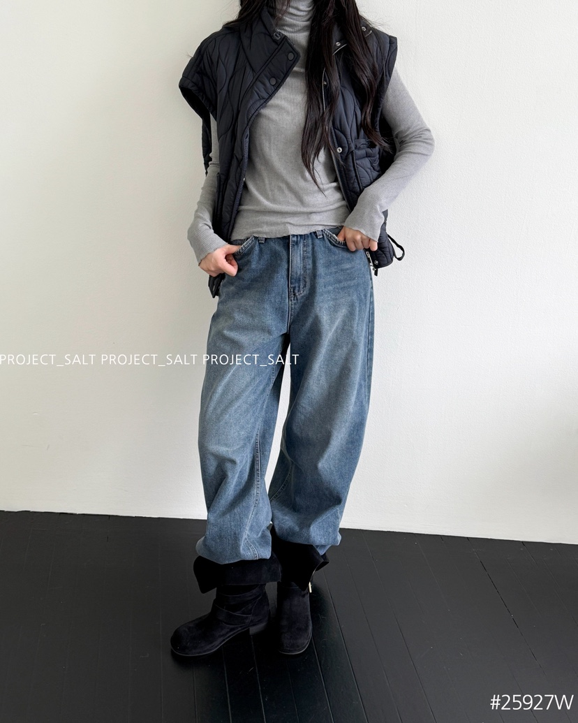 PROJECT SALT韓國直郵㊣女士新品熱賣牛仔褲PROJECTSALT牛仔褲